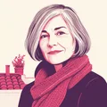 Illustrated portrait of Maggie Thorne